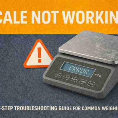 Scale Not Working? A Step-by-Step Troubleshooting Guide for Common Weighing Problems
